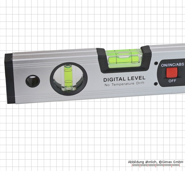 Digital-Wasserwaage mit Magnet, 1000 mm