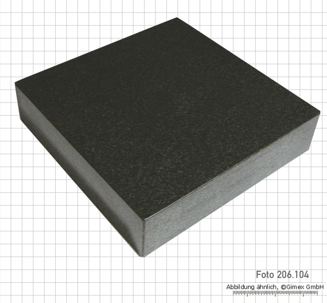Mess- und Kontrollplatten aus Granit,  630 x 630 x 100 mm