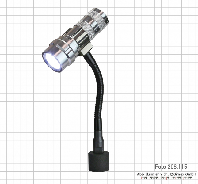 LED lamp with magnetic base