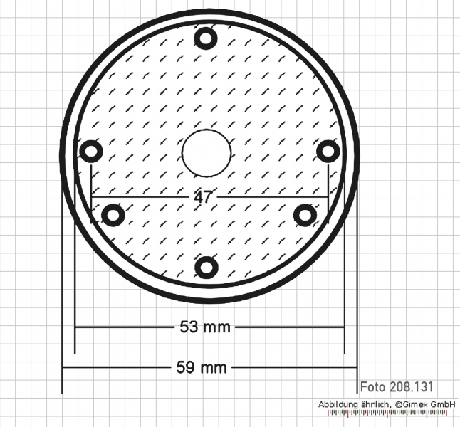 Magnetic dial supports