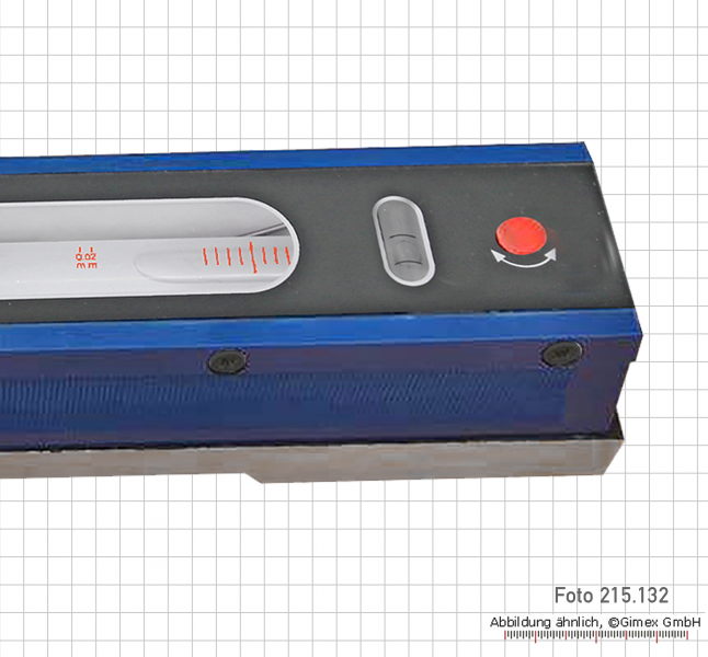 Precision engineer’s spirit levels, DIN 877, TOP, 200 x 0.02 mm