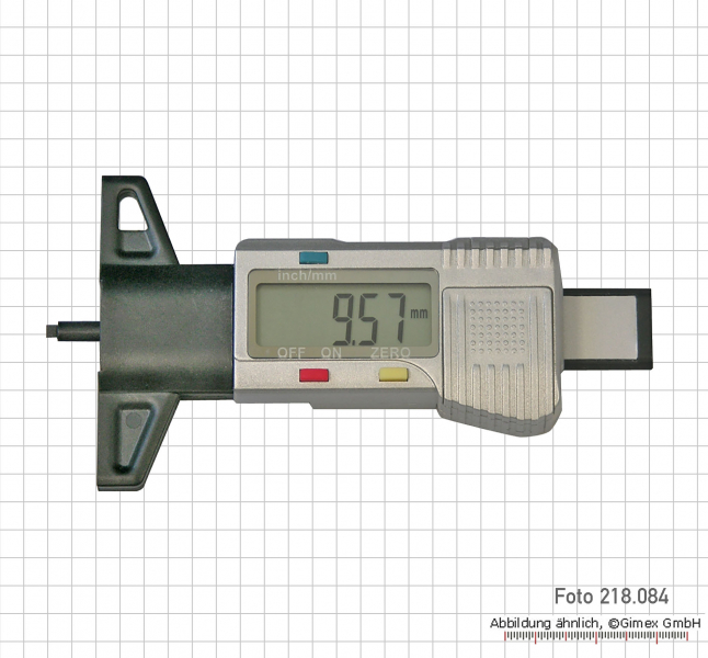 Digital-Reifenprofil-Messschieber, 30 x 60 mm