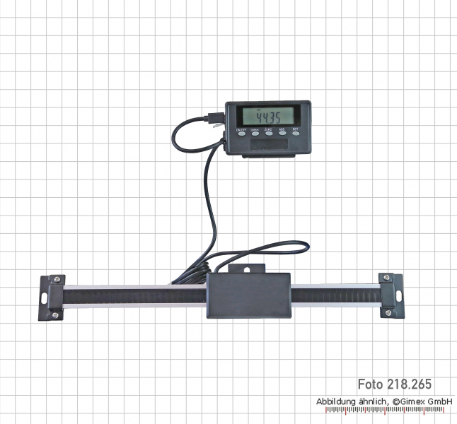 Digital scale Aluminum 1000 mm with ext. display