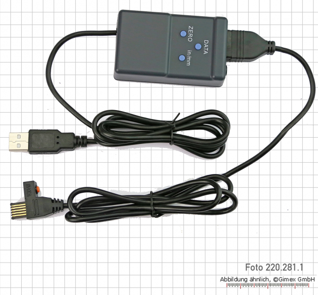 USB Interface for digital caliper (216.225-216.227)