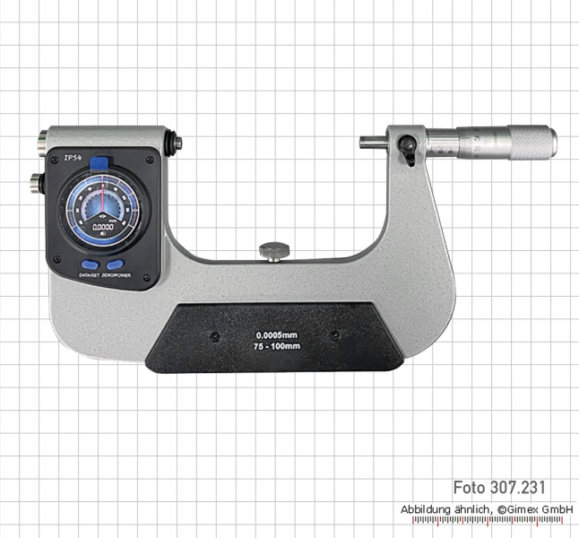 Indicating snap Micrometer, 75 - 100 mm