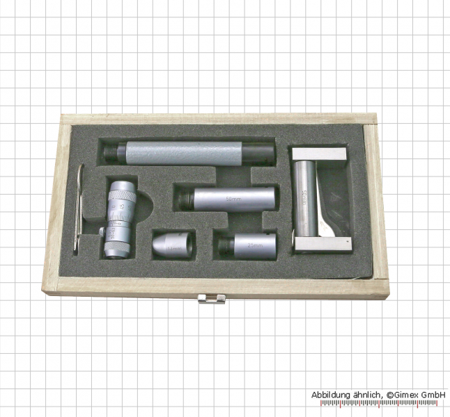 Inside micrometer sets,   50 - 250 mm