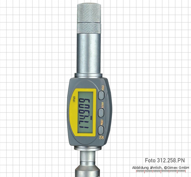 Digital three point internal micrometer,  100 - 125 mm