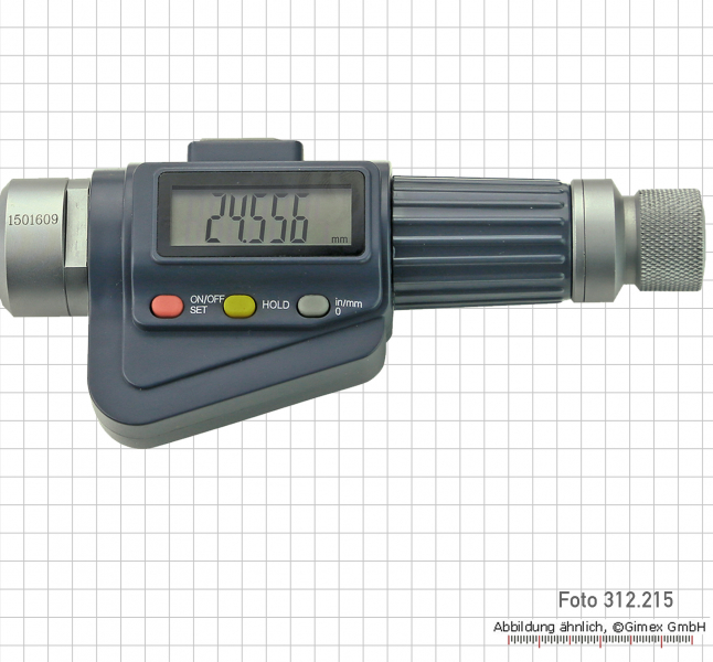 Digital three point internal micrometer, 30 - 40 mm