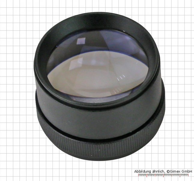 Prec. magnifier 10X, dimension 29 x ø 43 mm