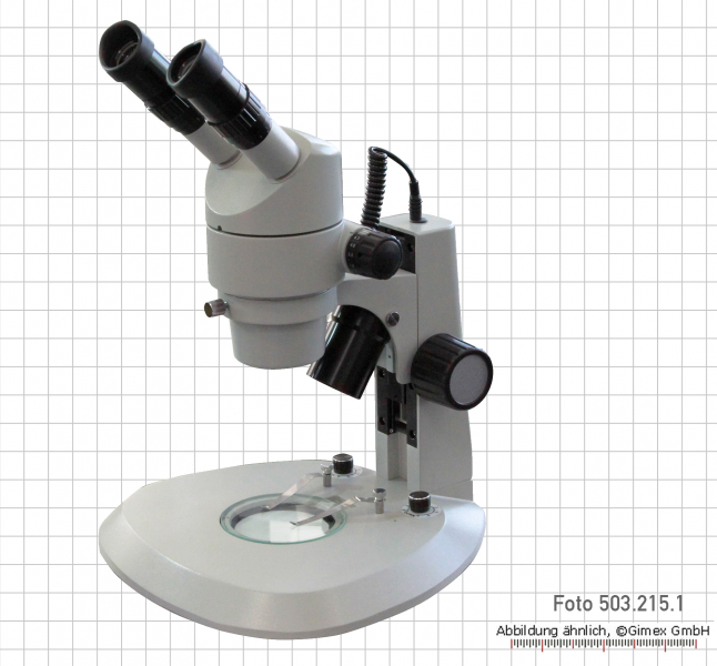 Stereo zoom microscope MZPS0850, binokular, 8X-50X