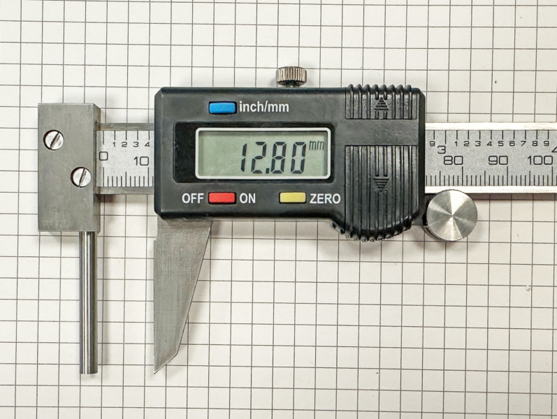 S501: Digital caliper for wall thickness 4 - 150 mm