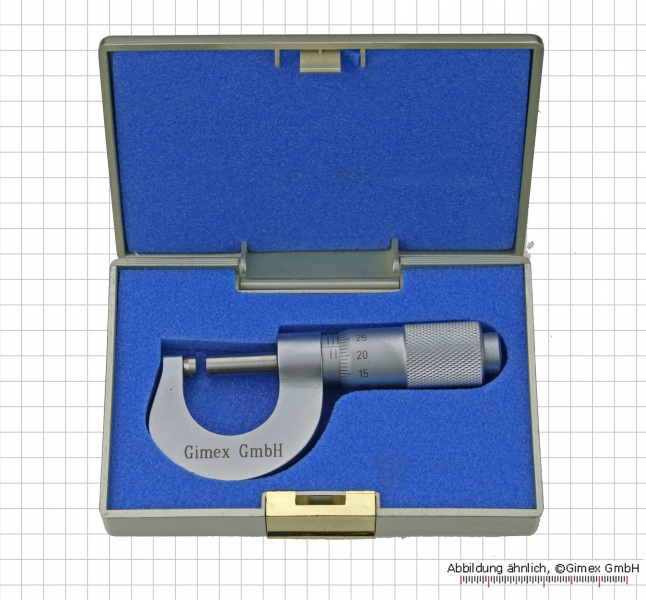 S518: Micrometer, chrome finished,  0 - 15 mm