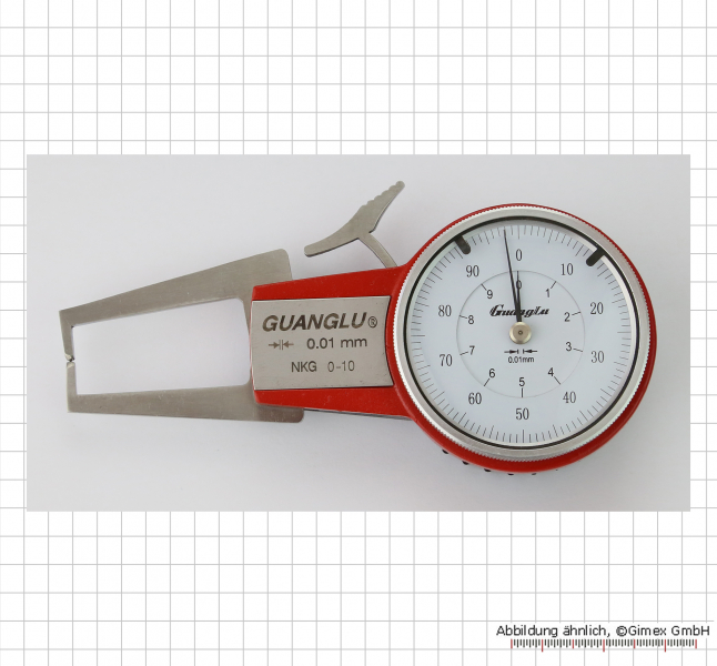 Outside Quick Snap Gauge,  0-10 mm, ball 1.5 mm