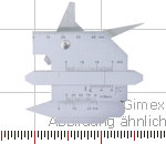 Universal weldung seam gauge. 0 - 15 mm