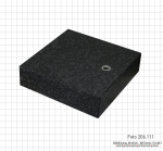 Mess- und Kontrollplatten aus Granit mit M8, 150 x 150 x 40 mm, DIN 876/0