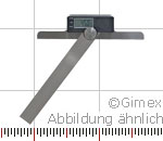 digital steel Protractors, 0 - 180°,  120 x 150 mm