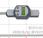 Digital dial indicator, 12.7 x 0.01, Absolute System