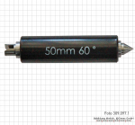 Setting standard for screw micrometer,  50 x 60°