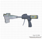 Digital pistol three point internal micrometer, 100 - 125 mm